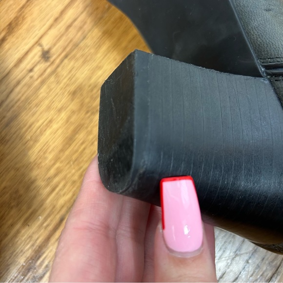 Franco Sarto | Leather Heeled Booties - Picture 10 of 12